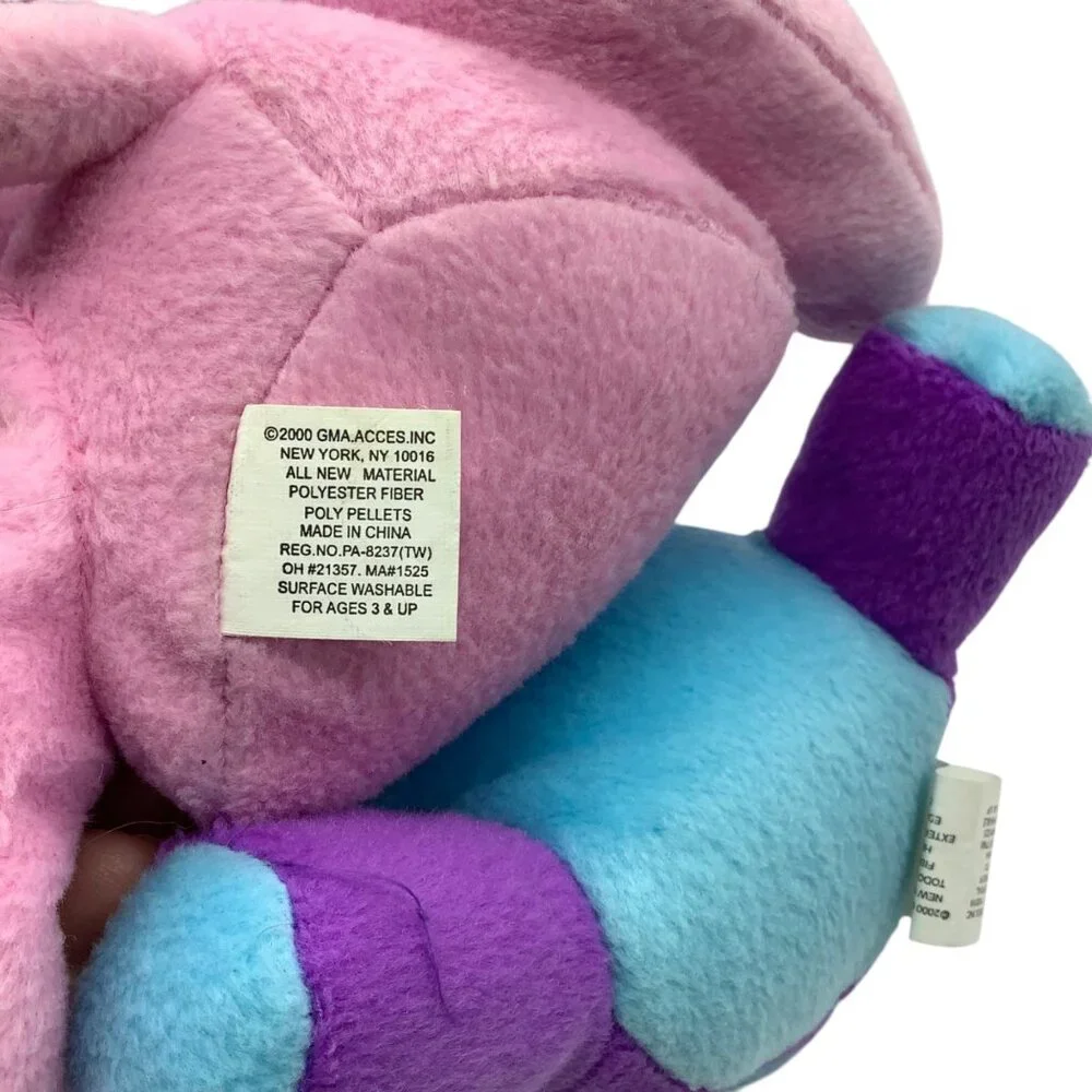 Vtg 2000 Floppy Friends Forever Plush Hugging Dog & Cat‎ Stuffed Animals 7